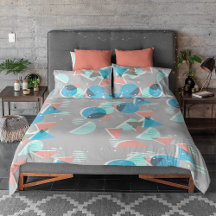 Abstrakt Bauhaus Halbkreise Mod Pop Art Muster