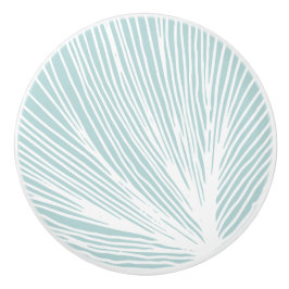 Abstrakt Beach Scallop Seashell Keramikknauf