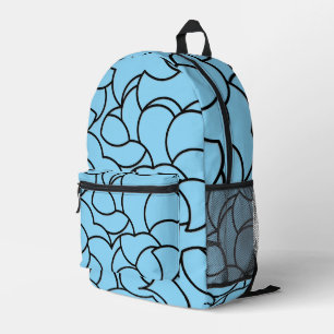 Abstrakt Bedruckter Rucksack