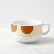 Abstrakt-beige-braune Kreise