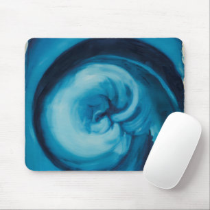 Abstrakt   Blau I   Georgia O'Keeffe Mousepad