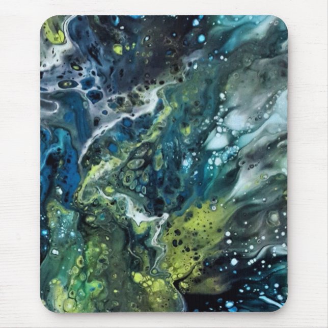 Abstrakt blau. mousepad (Vorne)