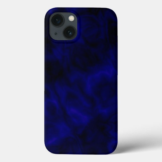 Abstrakt Blue iPhone Tough Case (Rückseite)
