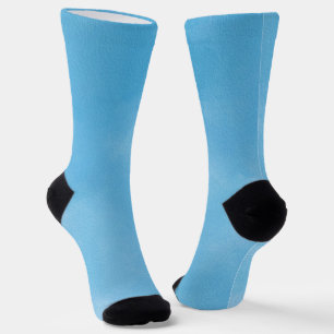 Abstrakt Blue Sky Gradient Socken