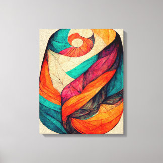 Abstrakt Boho Form Malerei Leinwand Malerei Wand K