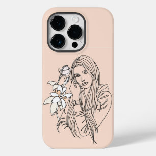 Abstrakt Boho Illustration , Boho Chic Case-Mate iPhone 14 Pro Hülle
