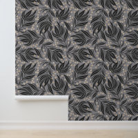 Abstrakt Boho Leaf Muster Motif