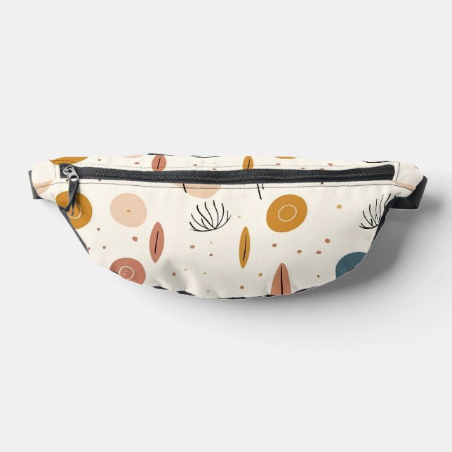 Abstrakt Boho Retro Moderne Sammlung Bauchtasche (Ablage )