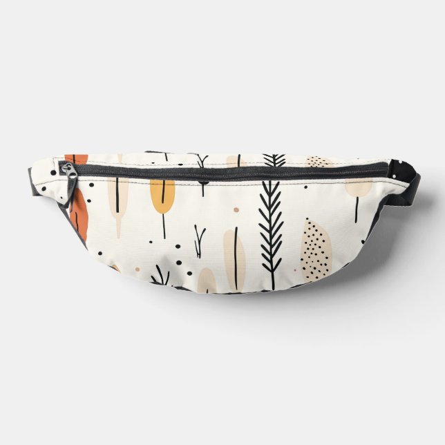 Abstrakt Boho Retro Trendy Collection Bauchtasche (Ablage )