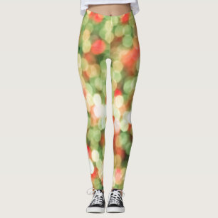 Abstrakt Bokeh: Bunte Hintergrundmagie Leggings