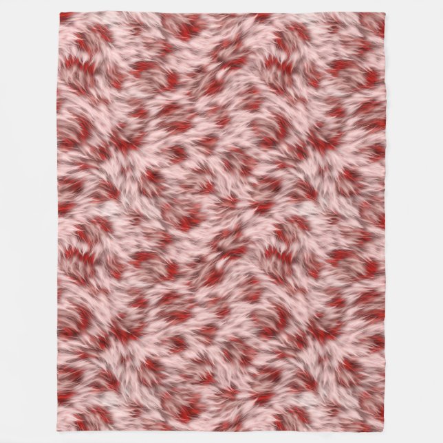 Abstrakt-braune Textur Hintergrund-24602 Fleecedecke (Vorderseite)