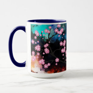 Abstrakt Cherry Blossom Tasse