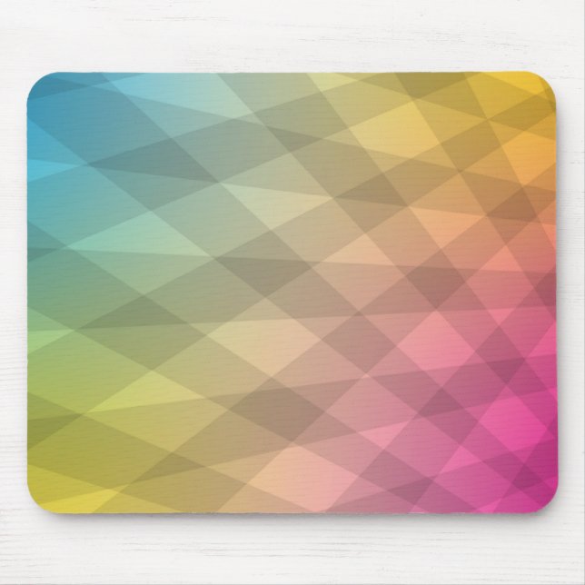 Abstrakt CMYK Mousepad (Vorne)