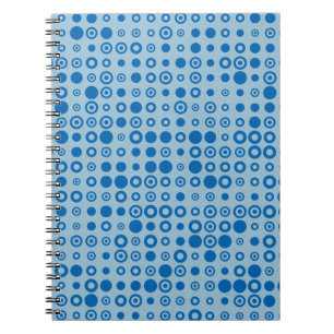 Abstrakt Color Halftone Docht generative Art Backg Notizblock