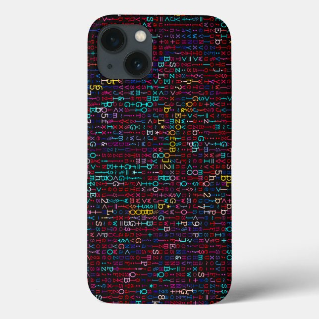 Abstrakt Color Mosaik digital Case-Mate iPhone Hülle (Rückseite)