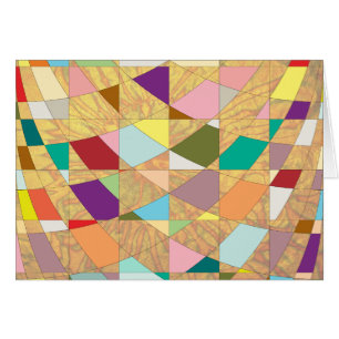 Abstrakt Colors Sun Burst