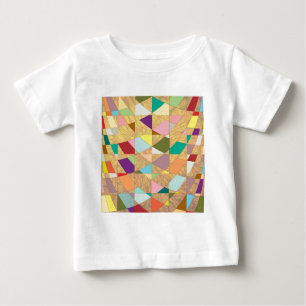 Abstrakt Colors Sun Burst Baby T-shirt