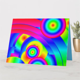 Abstrakt Comet Karte