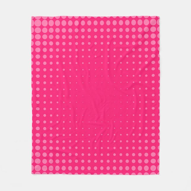 Abstrakt Creative Concept Comic Pop Art Blanche Fleecedecke (Vorderseite)
