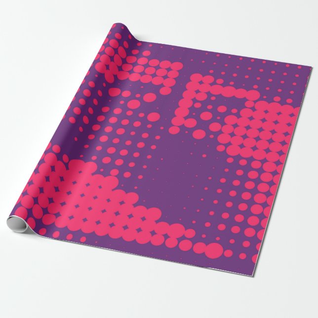 Abstrakt Creative Concept Comic Pop Art Blanche Geschenkpapier (Ungerollt)