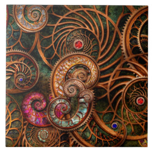 Abstrakt - die Wunder von Meer Fliese