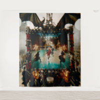 Abstrakt Dragon Skull okkultiert Dunkle Hexe Kunst