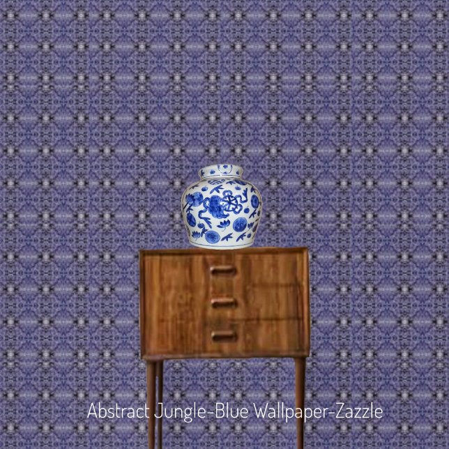 Abstrakt-Dschungelblau Tapete (Von Creator hochgeladen)