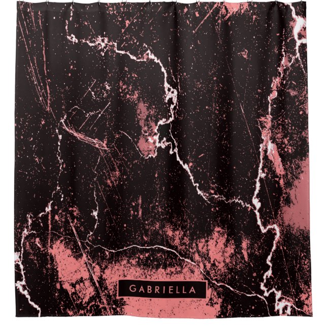 Abstrakt Duschvorhang (Vorderseite)