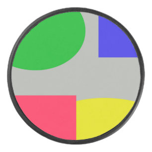 Abstrakt Eishockey Puck