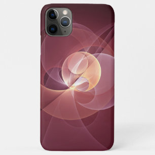 Abstrakt Elegante Modernes Wine Rotes Fraktal Case-Mate iPhone Hülle