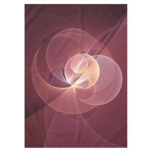 Abstrakt Elegante Modernes Wine Rotes Fraktal Tischdecke