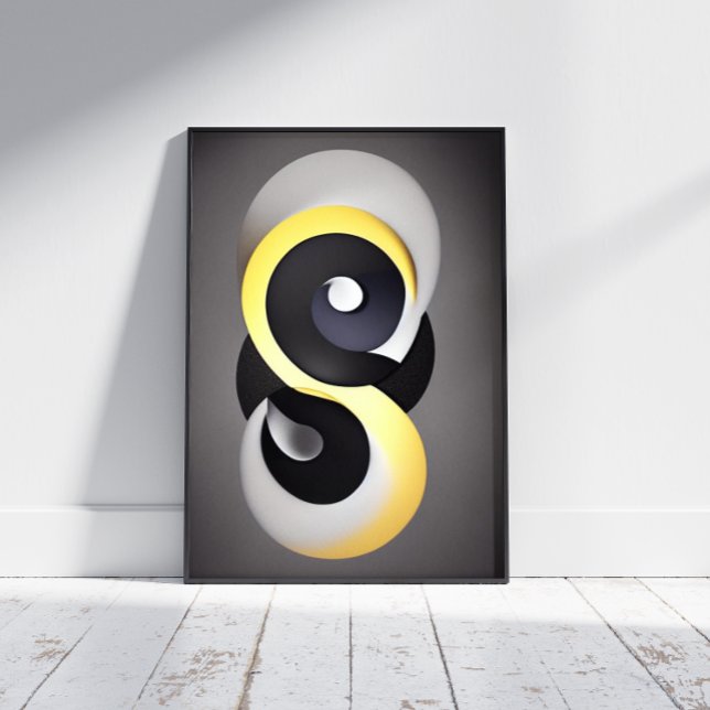 Abstrakt Enso Poster (Von Creator hochgeladen)