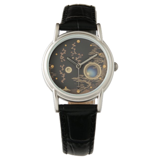 Abstrakt Enso Watch Armbanduhr (Vorderseite)