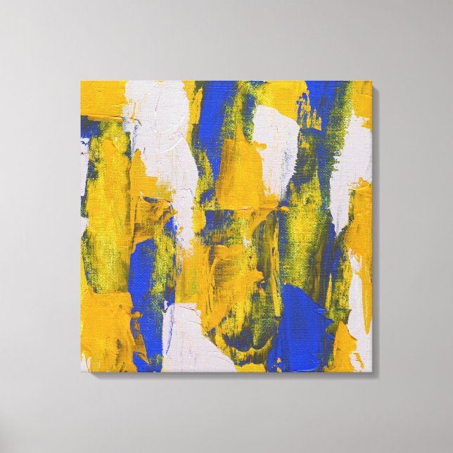 Abstrakt Expression #10 von Michael Moffa Leinwanddruck (Vorderseite)