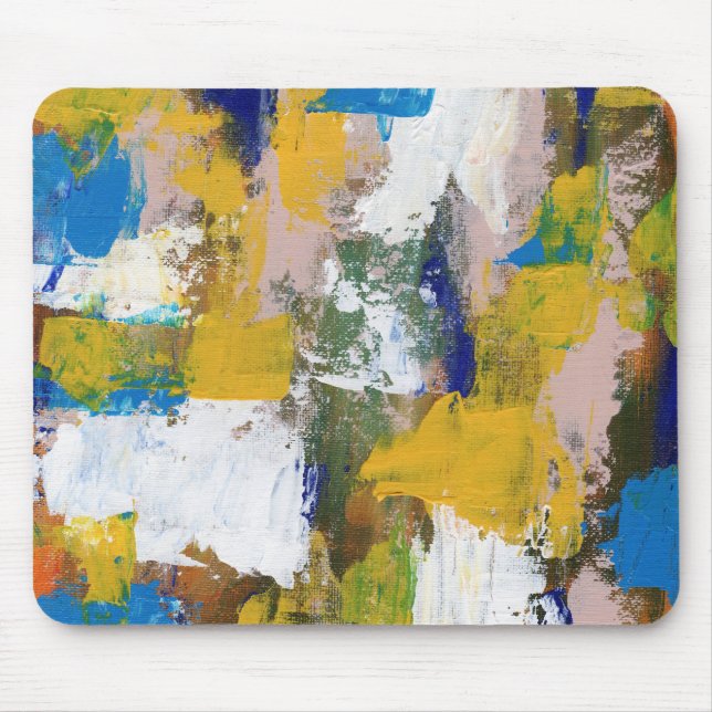 Abstrakt Expression #11 von Michael Moffa Mousepad (Vorne)