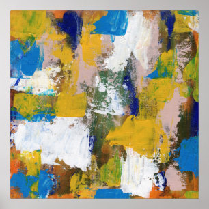 Abstrakt Expression #11 von Michael Moffa Poster