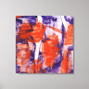 Abstrakt Expression #12 von Michael Moffa Leinwanddruck