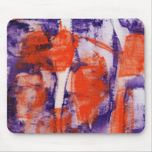 Abstrakt Expression #12 von Michael Moffa Mousepad