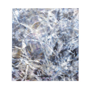 Abstrakt Expressionist Dance 3 Square Notizblock