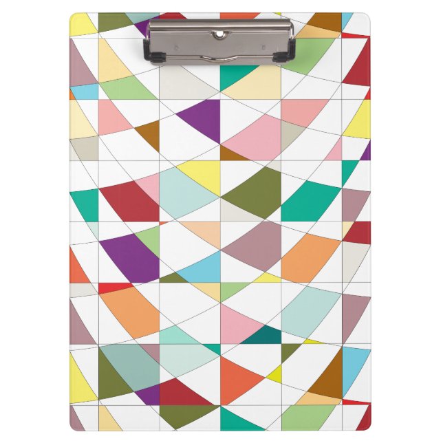 Abstrakt-Farbband Klemmbrett (Vorderseite)