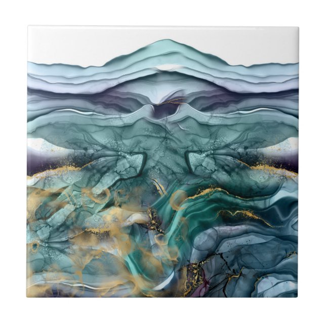 Abstrakt Fliese (Vorderseite)