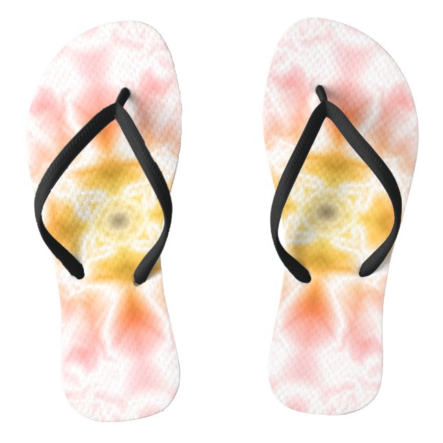 Abstrakt Flip Flops (Fußbett)
