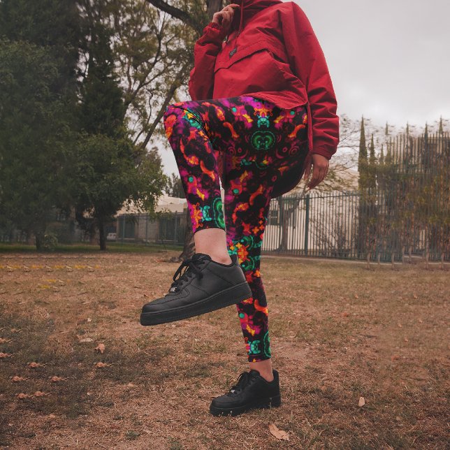 Abstrakt floral capri leggings (Von Creator hochgeladen)