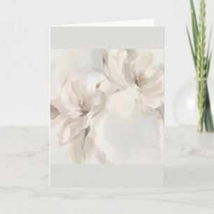 "Abstrakt Floral" Karte