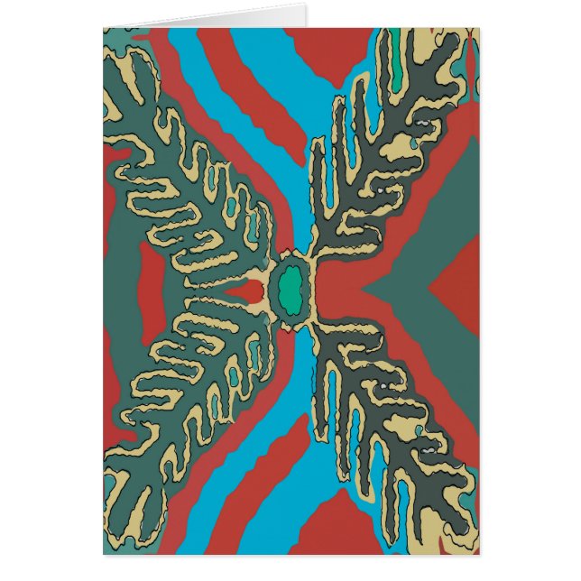 Abstrakt Forest River Sky (Vorne)