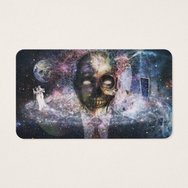 Abstrakt Freaky Skull (Vorderseite)