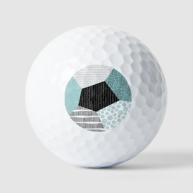Abstrakt Freehand Zeichnend: künstlerischer Hinter Golfball (Vorderseite)