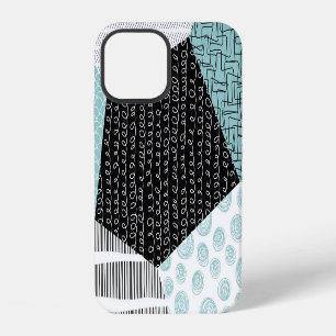 Abstrakt Freehand Zeichnend: künstlerischer Hinter iPhone 12 Hülle