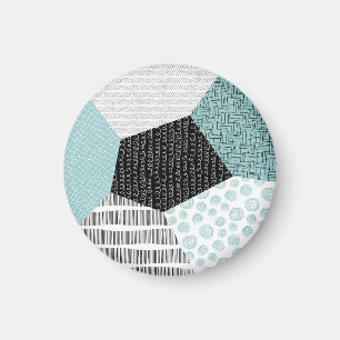 Abstrakt Freehand Zeichnend: künstlerischer Hinter Magnet