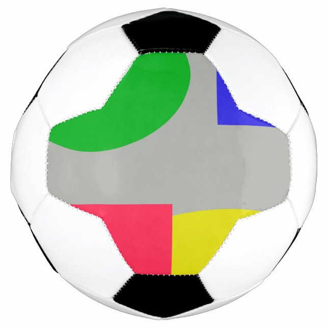 Abstrakt Fußball (Vorderseite)
